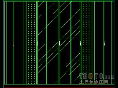衣柜图块、床头柜图块18个