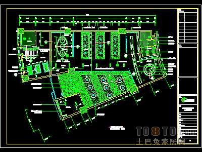 贸易公司、企业形象顾问公司装修施工图纸、详图各2套