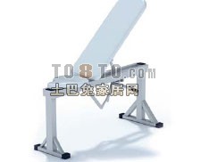 健身器材4-体育用品素材3d模型下载