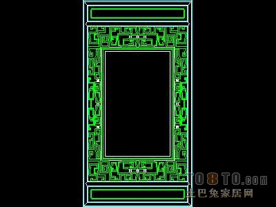 窗图块001-中式窗50个