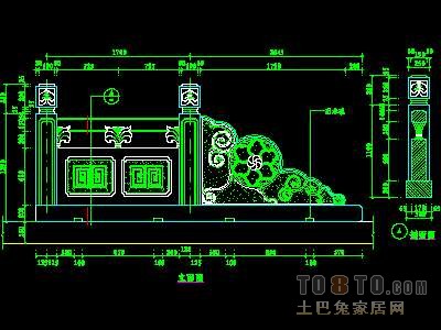 中式栏杆图块26个