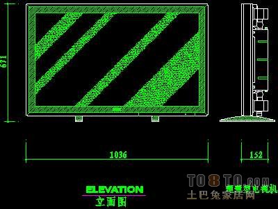家用电器图块001-电视机图块、视听设备图块、影院...