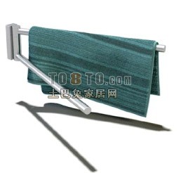 毛巾杆3d模型下载