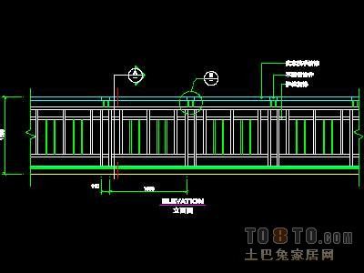 装饰构造、栏杆详图9套