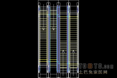 自动扶梯、自动电梯模型免费下载16个