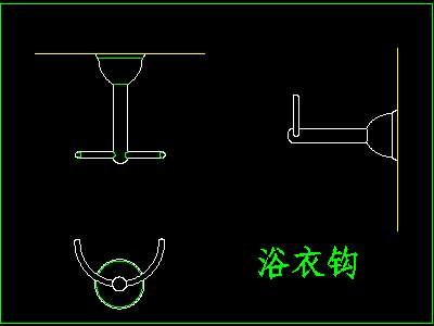 洁具cad图块素材94--CAD空间素材