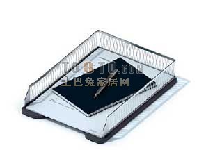 办公用品-文件夹-文件架46套3d模型下载