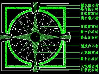 中式铺地、花街铺地、石材拼花CAD图块40--CA...