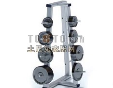 健身器3d模型下载