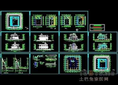 博物馆建筑施工图