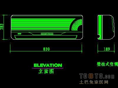 家用电器图块002-空调图、块洗衣机电冰箱图块、洗...