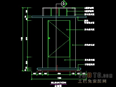 填单台、柱子、营业厅门面实套装修施工图纸、详图15...