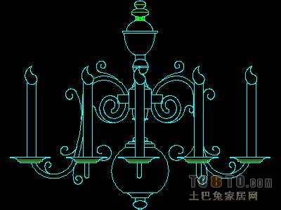 灯具图块001-95个
