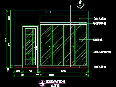 复式实例、实用本色场景cad详图素材2008090...