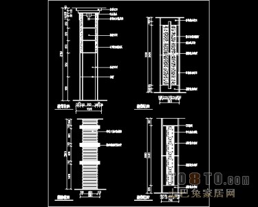 装饰柱施工详图12个免费下载