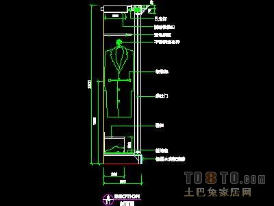 宾馆实套、标准客房详图详图
