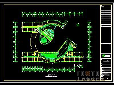 教学楼装修施工图纸、详图1套