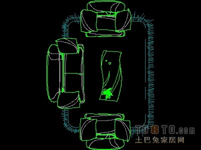 家具图块-沙发平面图块64个