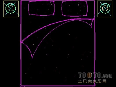 家具图块-床图块37个
