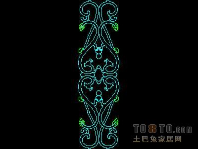 西式栏杆、现代式栏杆、铁艺栏杆图块60个