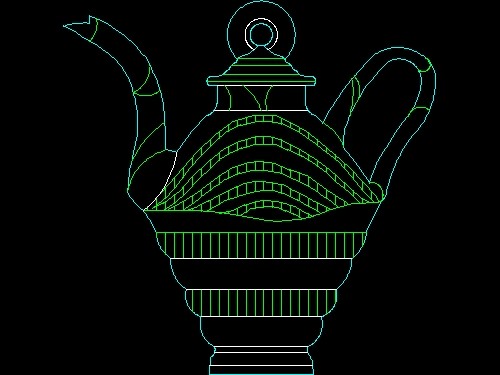 工艺品cad图纸素材49--CAD图块素材