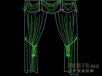 窗图块003-窗帘54个