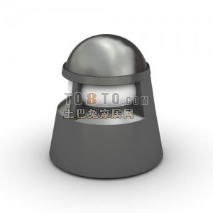 草坪灯3d模型下载
