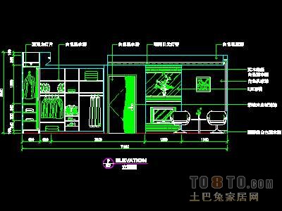 二居室实套、现代简约场景详图B-3套