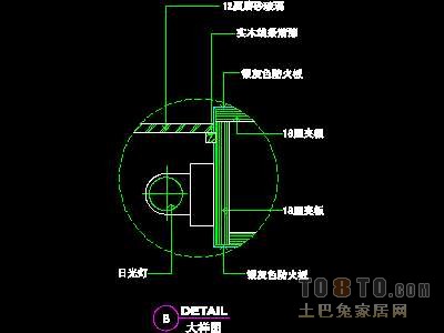办公类实套、茶水台详图5套