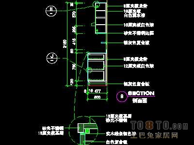 三居室实套、现代简约场景详图B-3套