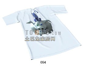 衣服3d模型下载