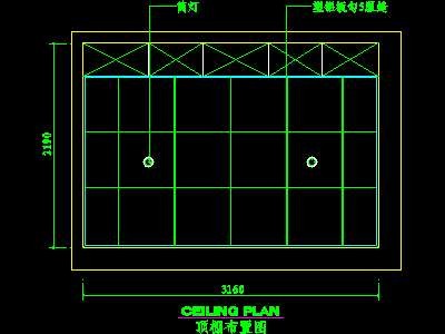 厨房实例CAD祥图21--CAD空间素材