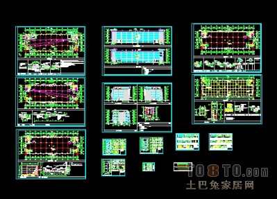 4套厂房建筑施工图