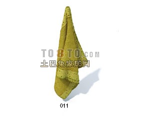 毛巾3d模型下载