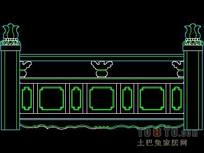 中式栏杆图块26个