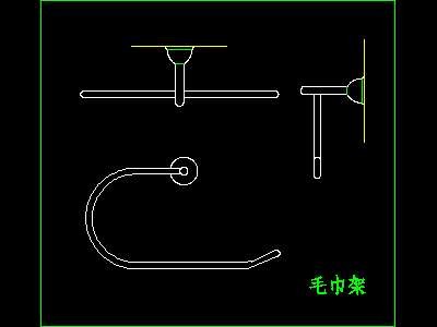 洁具cad图块素材91--CAD空间素材