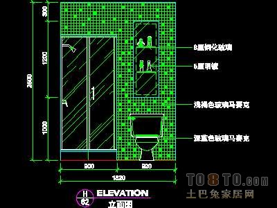 二居室实套、现代简约场景详图B-3套