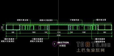 娱乐空间图纸素材002-吧台详图11套