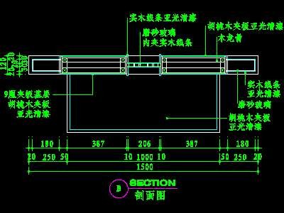 cad玄关祥图素材6--CAD空间素材