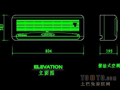 家用电器图块002-空调图、块洗衣机电冰箱图块、洗...