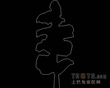 植物，树木图块素材9-10个