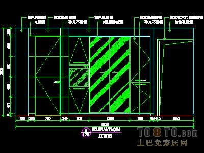 三居室实套、实用本色场景详图B-3套