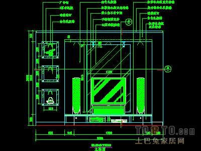 视听柜祥图B-20个