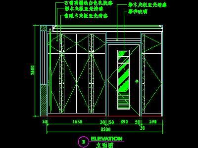 卧室CAD祥图素材8--CAD空间素材