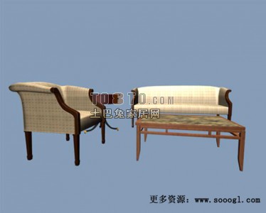办公家具013-130套3d模型下载