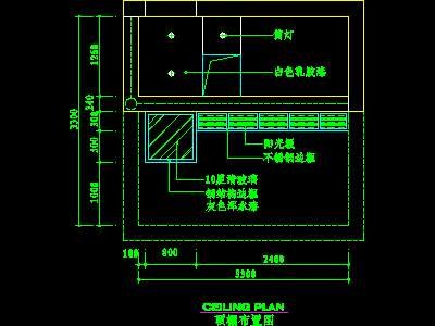 阳台cad祥图素材6--CAD空间素材