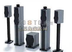 电器-影碟机-音箱40套3d模型下载
