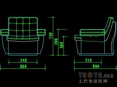 家具图块003-沙发图块20个