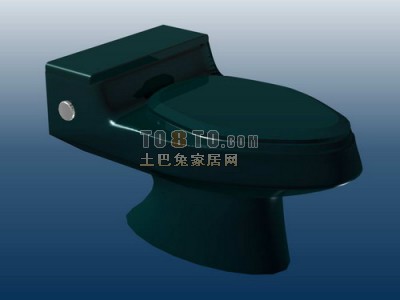 马桶3d模型下载