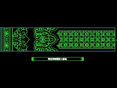 cad中式彩画图块素材81--CAD图块素材